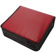 thumbnail image 4 of Miangastore Sac de Rangement pour CD 200 Pcs Sac Grande Capacité Pochette de Rangement pour CD en PU Fournitures de CD Mode (Rouge), 4 of 9