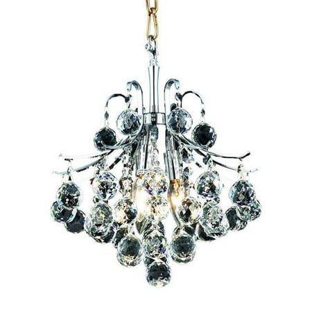 

V8000D12C-RC 12 x 12 in. Touareg 3 Light Chrome Pendant
