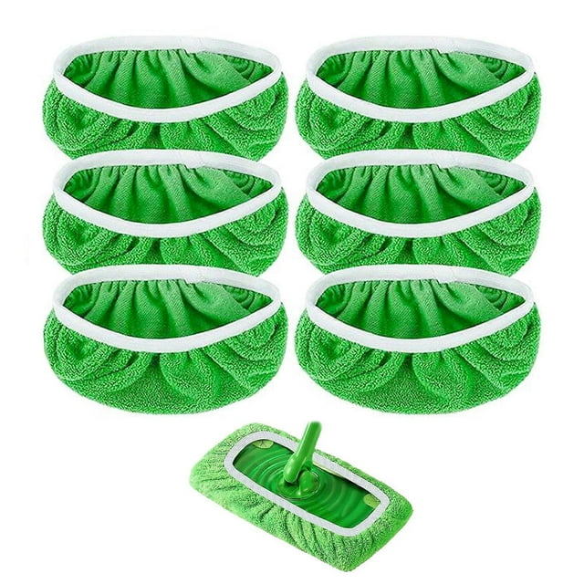 Effective Cleanings Mop Refills Cloth Replacements Floor Mop Refills Universal for Various Surfaces Pack of 6/8pc