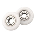 thumbnail image 3 of 10 Pcs Roues de Remplacement pour Rouleau de Porte de Douche, Diamètre de Roue 19/23/25 mm, 3 of 10