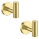 thumbnail image 1 of Gancho para toallas de baño, 4 unidades, gancho para pared, gancho para abrigos (dorado), 1 of 4
