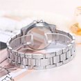 thumbnail image 5 of Reloj de lujo para mujer, reloj helado con movimiento de cuarzo, relojes de diamantes con diamantes de imitación de cristal para mujer, reloj de pulsera de acero inoxidable con diamantes completos JM, 5 of 5