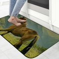 thumbnail image 4 of ONETECH Horse Grassy Field Mountains Doormat Entrance Mat Indoor/Outdoor/Front Door/Bathroom Mats for Home Entrance Outside Entry 19.68*47.24 in, 4 of 6