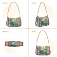 thumbnail image 7 of FORMRS Womens Shoulder Bag with Chain Strap Clutch Purse Cute Tote Handbag, Yellow Window, 7 of 7
