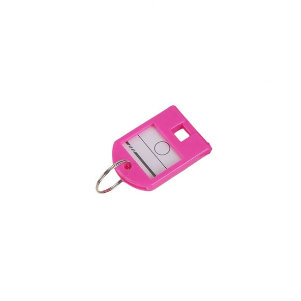Maleta Equipaje Etiqueta de identificación Nombre Titular Etiquetas de equipaje Llavero Etiqueta Colgante Cadena colgante Accesorio para escuela Ropa, zapatos y accesorios Miscelánea Rosado Guardurnaity AP014064-08