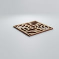 thumbnail image 3 of Ekena Millwork 7 3/8"W x 7 3/8"H x 3/8"T Extra Small Edinburg Decorative Fretwork Wood Wall Panels, Hickory, 3 of 6