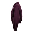 thumbnail image 3 of Chamarra George para Mujer, Cuello Camisero Vino Talla G, 3 of 4