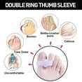 thumbnail image 5 of Toe Separators - Silicone Toe Straighteners for Curled Toes - Reusable Orthotic Toe Separators, Portable Toe Straightener for Correct Toes, Hammer Toe Relief, Preventing Rubbing, 5 of 5