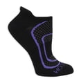 thumbnail image 2 of Fruit of the Loom CoolZone No-Show Tab Socks for Women, Black, Sizes 8-12 (6-Pack), 2 of 5