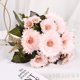thumbnail image 5 of Lekihaqq Artificial Flowers Home Decoration Handheld Flower Wall Wedding Decor Simulated Silk Plants Bouquet Realistic Fake Blossoms Party Garden Office Centerpiece, 5 of 7