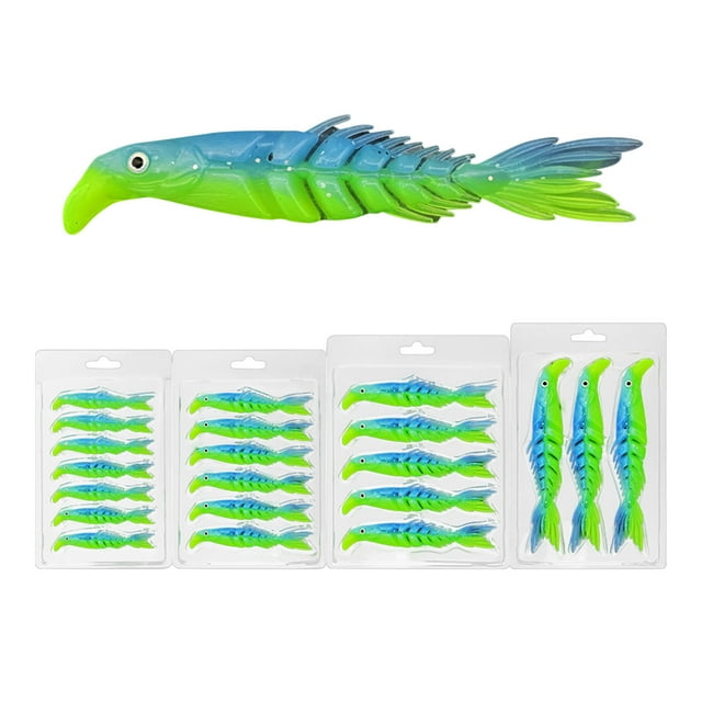 Mino Fish Road Ya Bicolor Multi Fish Soft Bait Multicolor Multi Size Scissors Fish Tail False Bait Soft Bait