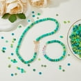 thumbnail image 5 of 4800Pcs 8 Colors Handmade Polymer Clay Beads Disc/Flat Round Heishi Beads Mixed Color 6x1mm Hole: 2mm 600pcs/color, 5 of 7