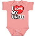thumbnail image 3 of Inktastic I Love My Uncle Boys or Girls Baby Bodysuit, 3 of 5