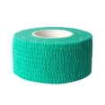 thumbnail image 1 of Graflsoa Bandage Élastique Non Tissé Auto-Adhésif, 2,5 cm x 4,5 m, Vert (Minimum 12 Rouleaux), 1 of 7