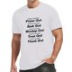 thumbnail image 1 of Vibrant Happy Moments Tee - Men's Fashion Round Neck Short Sleeve T-Shirt for Spring Summer Holiday Leisure Vacation - Praise God Print Regular Fit Top, 1 of 6