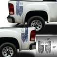 thumbnail image 2 of Betsy Ross Flag 1776 Distressed American USA US Flag Rear Truck Bed Vinyl Decal Sticker fits Most Pickup Trucks 13 Stars EUA Flag Rear Graphic Founding Fathers Flag (11" x 25", Cobalt Blue), 2 of 8