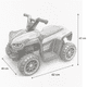 thumbnail image 3 of Carrito Electrico Montable para Niños de Manejo Directo Cuatrimoto con Luces LED Pedal de Aceleración, Asiento Ergonómico Rosa, 3 of 7