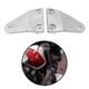 thumbnail image 4 of 2 piezas montaje lateral de la motocicleta soporte de la abrazadera reemplazo del marco fijo para CB1300/CB400 Racer Silver, 4 of 9