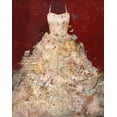 thumbnail image 2 of Wiley, Marta 20x24 White Modern Wood Framed Museum Art Print Titled - Butterfly Dress IIII, 2 of 4