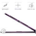 thumbnail image 6 of Typecase iPad Keyboard Case with Touch for 10.2 inch Apple iPad 9th Generation 2021, iPad 8th & 7th Generation, iPad Air 3 and iPad Pro 10.5 - Backlit and Wireless Keyboard with Pencil Holder (Violet), 6 of 9