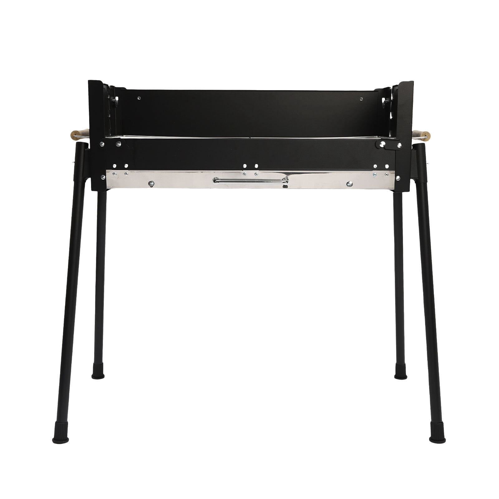 Charcoal BBQ Grill – Foldable, Height Adjustable, 3-8 People