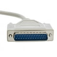 thumbnail image 2 of AYA 15Ft (15 Feet) DB25 (25-Pin) Male to Female Serial Parallel Extension Cable w/Thumbscrews IE84-15MF, 2 of 3