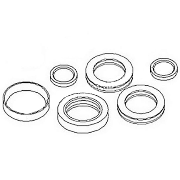 1332565 New Forklift Cylinder Seal Kit Fits Hyster with 1 7/8" Rod 2 1/