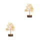 thumbnail image 4 of Yuarrent Thoughtful Presents Árbol artificial en interiores - Exquisito Crystal Bonsai Bonsai Crystal Tree Type2 NO2, 4 of 6