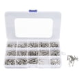 thumbnail image 2 of Bolts Nuts Assortment Kit, Stainless Steel Metric Bolts Nuts Assortment Kit Assorted Easy To Install Burrless  for Better Tightening, 2 of 7