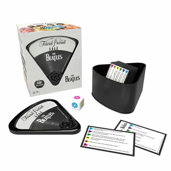 USAopoly TRIVIAL PURSUIT: The Beatles Trivia Game
