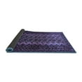 thumbnail image 2 of Ahgly Company Indoor Round Southwestern Blue Country Area Rugs, 6' Round, 2 of 4