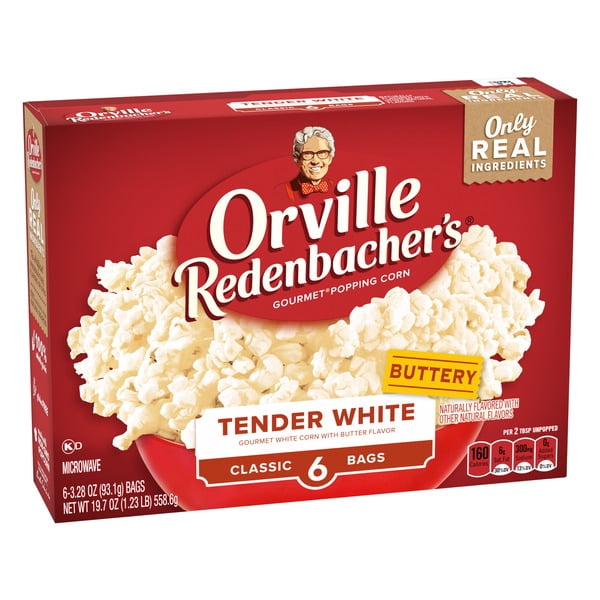 Orville Redenbacher’s Tender White Popcorn, Microwave Popcorn