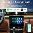 thumbnail image 5 of MOOKAKA 9.0" Smart Display Radio Audio Media Player for Maserati Quattroporte 2013-2015 Universal Car Navigation GPS Upgrade Headunit Android Replacement HD Screen Carplay Accessories, 5 of 15