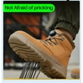 thumbnail image 2 of SKIUHS Men's Safety Steel Toe Work Boots – Breathable, Ankle Support, Industrial Construction Boots, 2 of 8