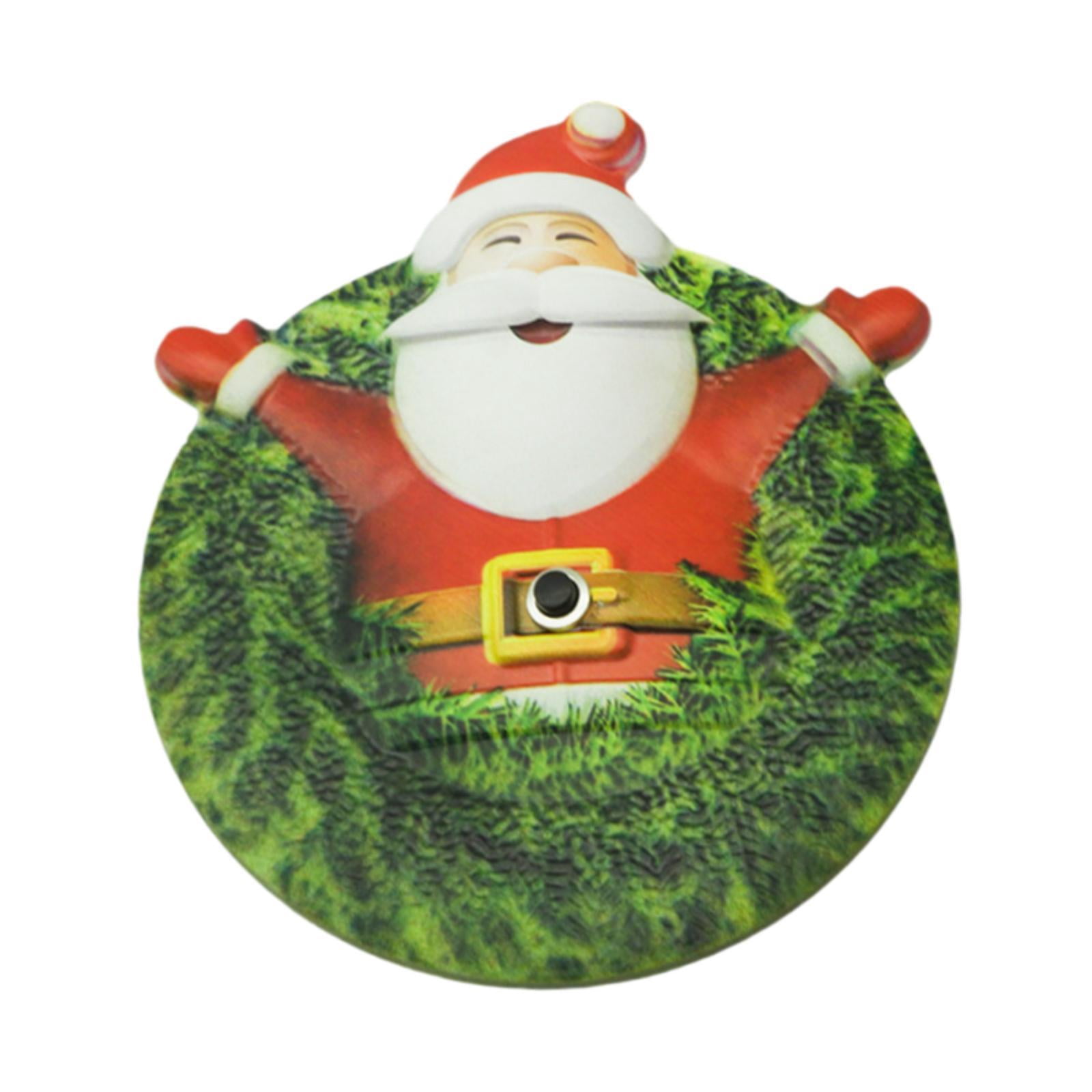 TISHITA Santa Claus Door Chime Easily Install Entry Chime Christmas Decoration Push Button Door Bell for Office Bedroom Gate