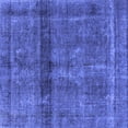 thumbnail image 1 of Ahgly Company Indoor Square Persian Blue Bohemian Area Rugs, 6' Square, 1 of 4