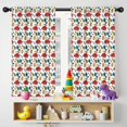 thumbnail image 5 of Blackout Kids Curtains,White Dinosaurs Eggs Pattern Childrens Insulated Curtains Set Of 2,Bedroom Essentials,Toddler Room Decor 42"x54", 5 of 5