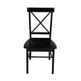 thumbnail image 4 of International Concepts 3 Piece Dining Set in Black and Soft Cherry, 4 of 5