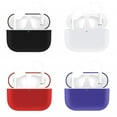 thumbnail image 3 of Flmtop 2 Pcs Coque de Protection en Silicone Antichoc Couleur Unie pour Air Pods Pro, 3 of 10