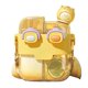 thumbnail image 1 of Kawaii Water Bottle Fashion Plastic Water Bottle with Straw and Adjustable Strap for Outdoor Sports Travel Vitality Yellow 530ml, 1 of 4