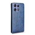 thumbnail image 3 of Folio Phone Case for Moto Edge 50 5G Magnetic Kickstand Cover with Camera Protection Blue, 3 of 7