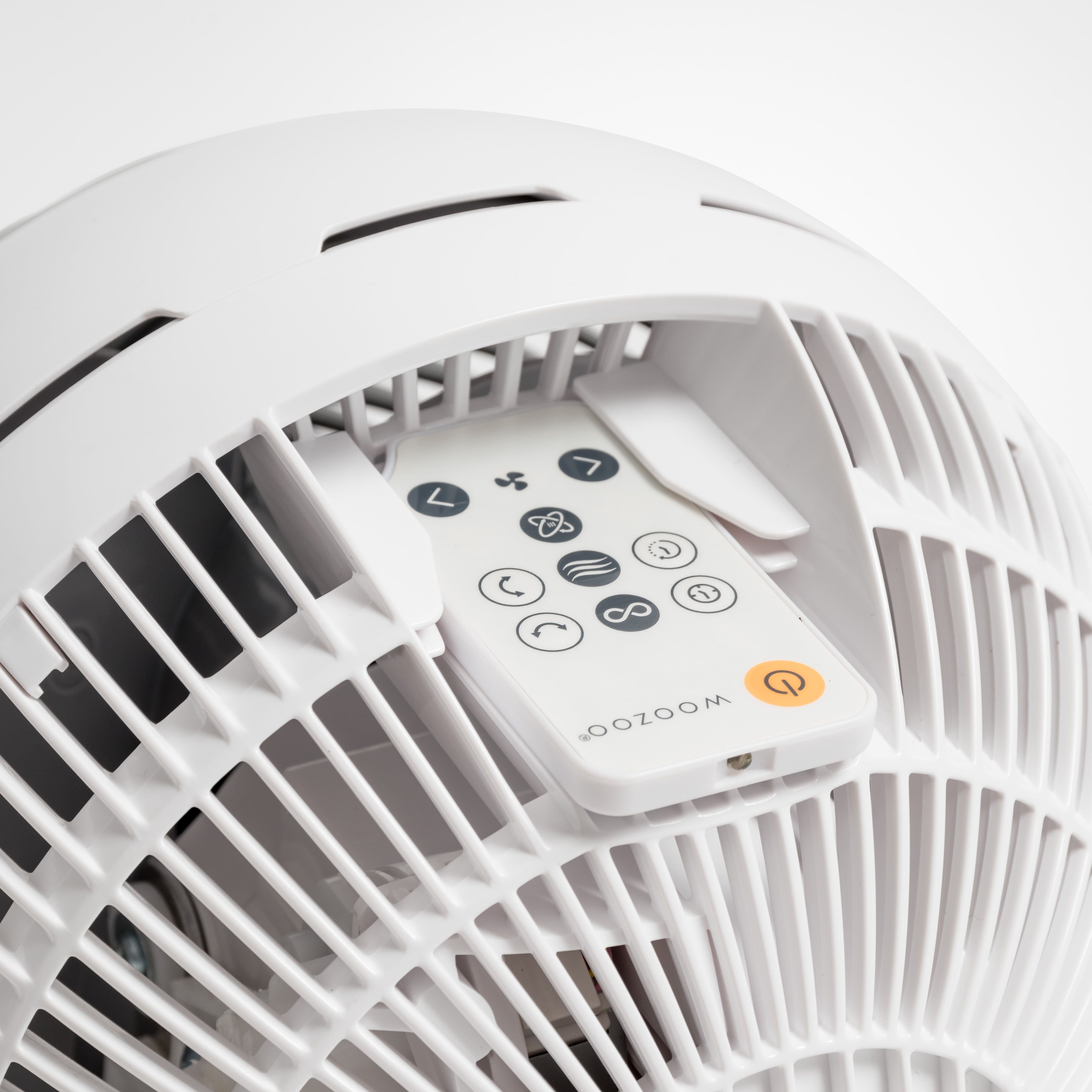 IRIS WOOZOO Fan with Remote, Oscillating Fan, Desk Fan, Table Air Circulator, Globe Fan, Fan for Bedroom, 10 Speeds