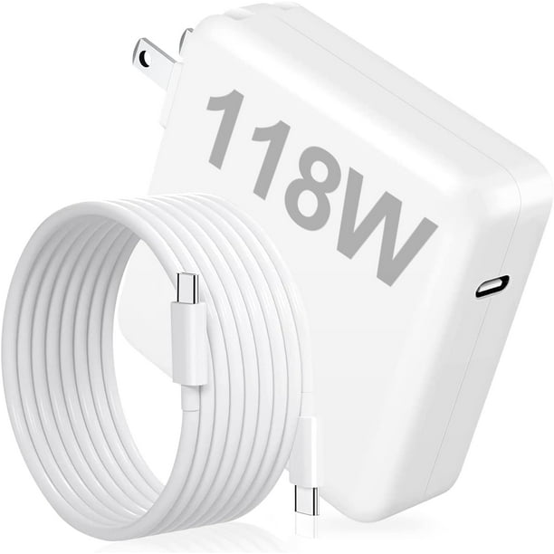 Cargador Tipo C SIAFU 118W Súper Rápido Compatible con USB C MacBook Pro y Air iPad Pro Samsung Galaxy