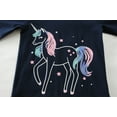 thumbnail image 4 of FEDPOP Unicorn Pajamas for Girls Long Sleeve Kids Sleepwear Sets Size 7-8, 4 of 7