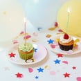 thumbnail image 4 of Miangastore Sequin Confetti Plastic Pentagram 1 Set Independence Day Theme, 4 of 8