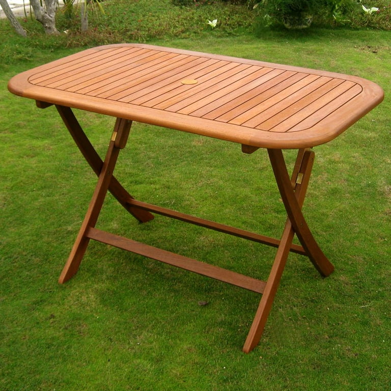 International Caravan Royal Tahiti Rectangular Folding Table International Caravan Royal Tahiti Rectangular Folding Table