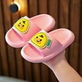 thumbnail image 4 of MIASHUI Cloud Slides for Kids Cartoon Shower Slippers Boys Girls Pool Shoes,Pink,6-9 Months, 4 of 4