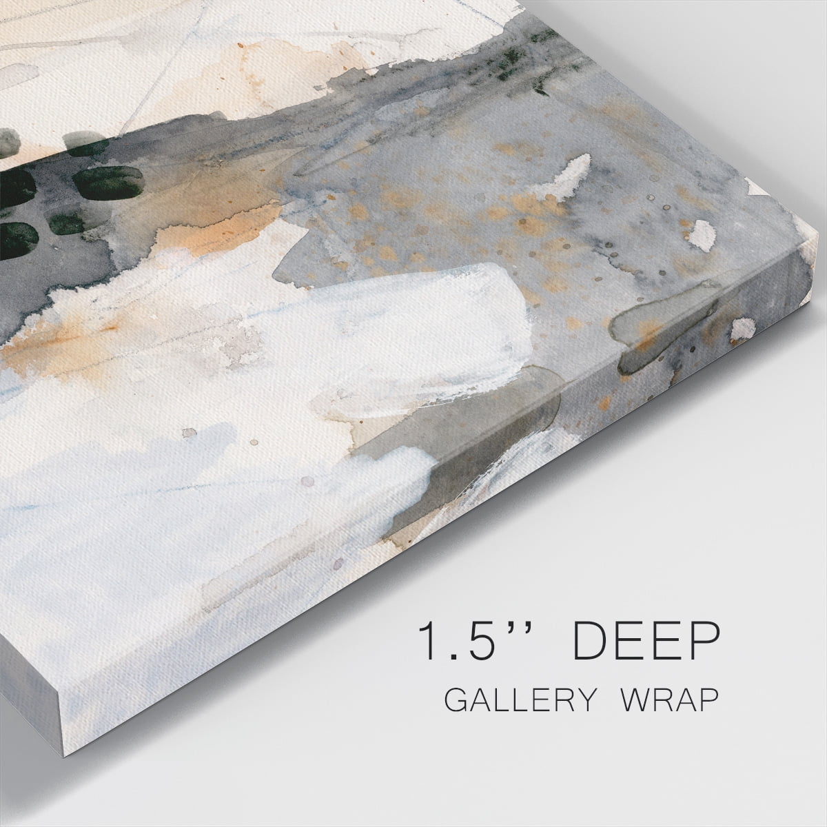Wexford Home Neutral Flock I-Premium Gallery Wrapped Canvas, 10" x 10" - Ready to Hang