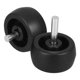 thumbnail image 1 of FESTFENDS 2Ud Para Base De Patio Con Soporte Giratorio Negro Resistente Y Reutilizable, 1 of 8