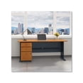 thumbnail image 6 of Enterprise Collection Double Pedestal Desk 70.13" x 28.63" x 29.75", Harvest Cherry, Box 2 of 2, 6 of 7
